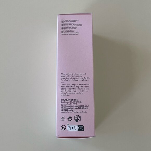 Saturday Skin Rise + Shine Gentle Cleanser Full Size 120ml Brand New in Box - Picture 5 of 8